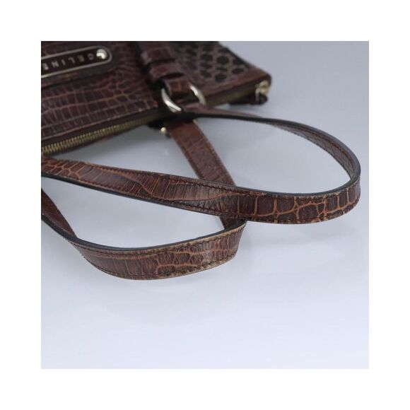Pre Loved Celine Macadam Women Brown Shoulder Bags - Picture 7 of 8